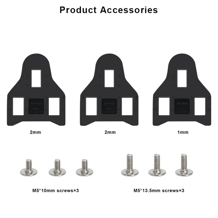 Cales de pédale de verrouillage de vélo de route SH20 SPD-SL, auto-verrouillage réglable pour KEO 1/