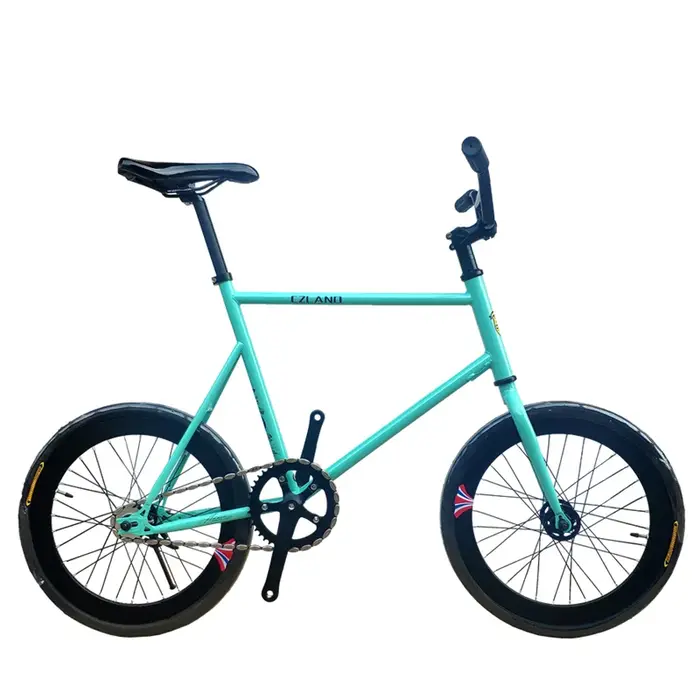 Vélo sur rail à vitesse unique 20 pouces à engrenage fixe