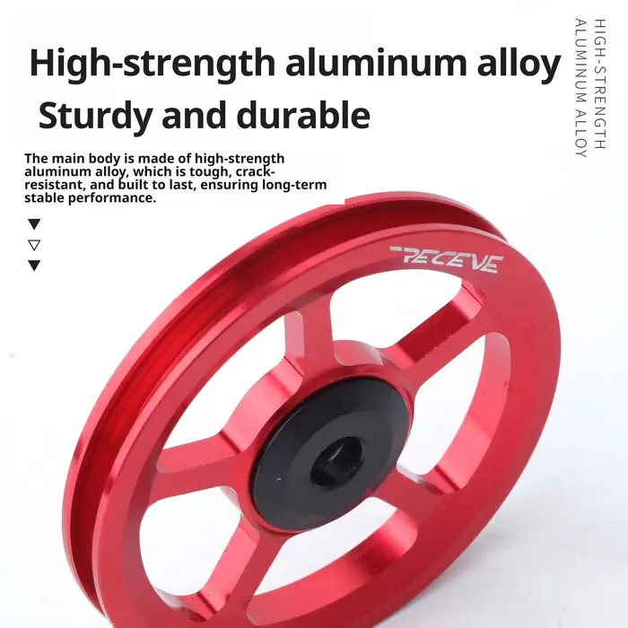 Roue facile à rouler de 60 mm pour vélo pliant Brompton en alliage d'aluminium