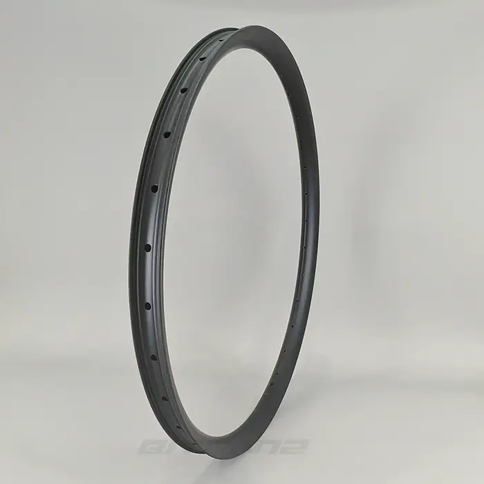 Jante de vélo asymétrique tubeless 32" 29" en carbone pour VTT et Gravel