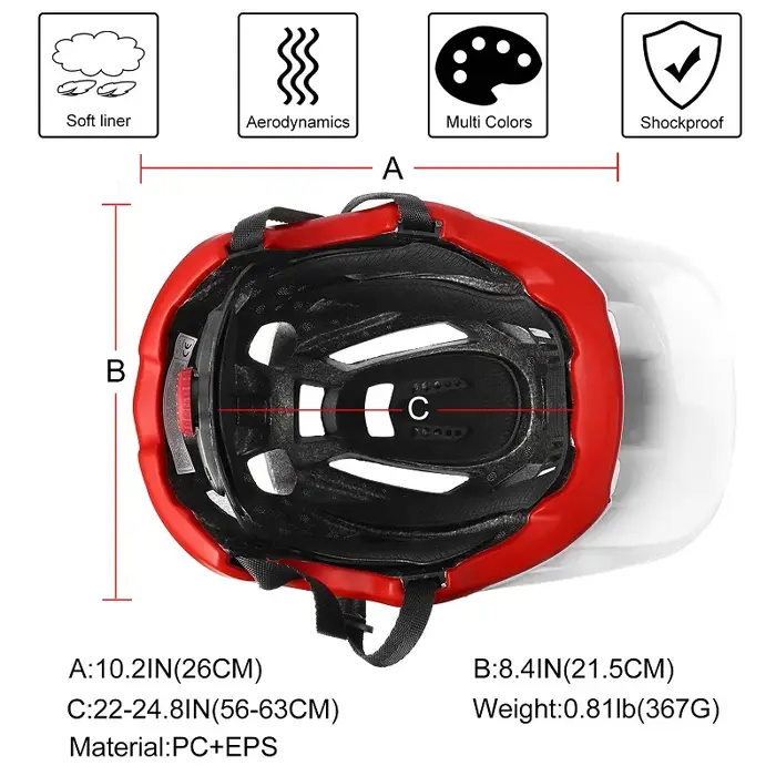 WEST BIKING – Casque de sécurité respirant et ultraléger pour VTT