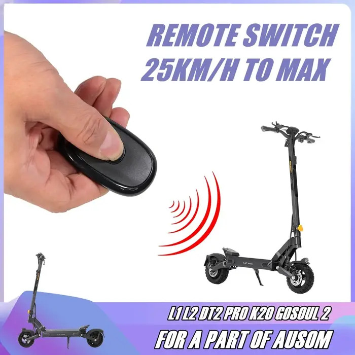 Interrupteur à distance pour limiteur de vitesse pour certains scooters électriques AUSOM L1 L2 MAX DT2 PRO K20 GOSOUL