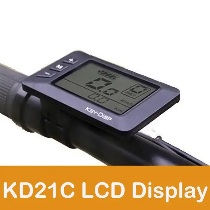 KD21C-Kit de conversion pour vélo électrique avec écran LCD, 48V