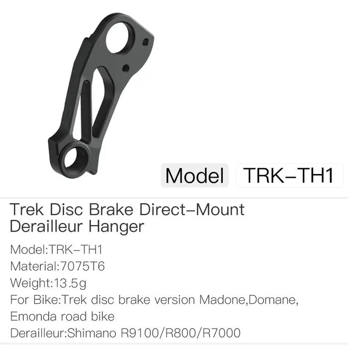 Cadre de vélo de route, dérailleur arrière, support arrière à montage Direct adapté aux vélos de rou