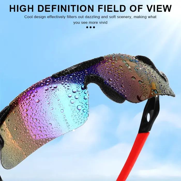 Nouvelles lunettes de cyclisme UV400 multicolore hommes femmes Sport de plein air équitation lunette