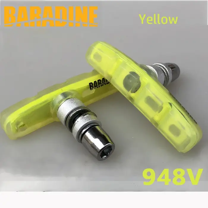 Baradine 948V vtt vélo de route v-brake chaussures Transparent 60mm plaquettes de vélo blocs de frei