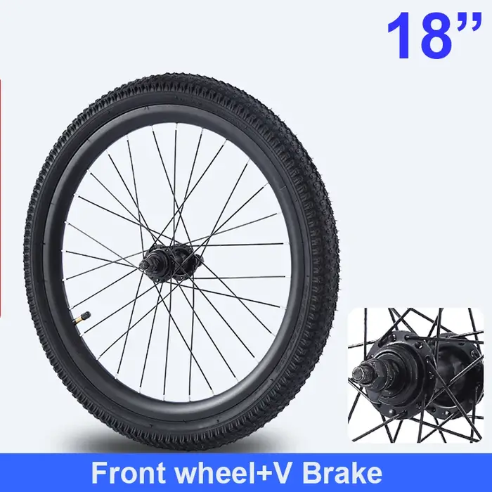 Ensembles de roues de vélo VTT 18/20/22/24/26 pouces roue avant/arrière roue complète V/disque pour