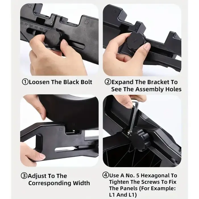 Support de rangement professionnel réglable pour vélos