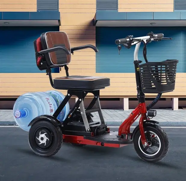 Vélo électrique à double moteur en titane pour mobilité réduite