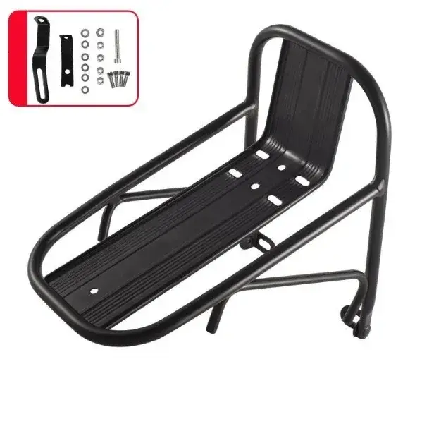 Support de panier avant de vélo, 1 pièce, Support de chargement avant de vélo de montagne, Support d