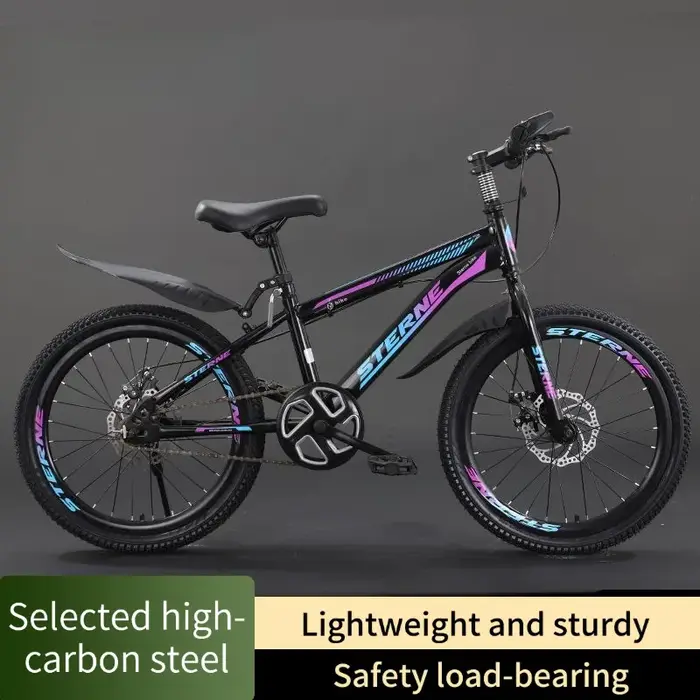 Les vélos pour enfants conviennent aux adolescents de 6 à 12 ans qui utilisent des freins à disque à amortissement des