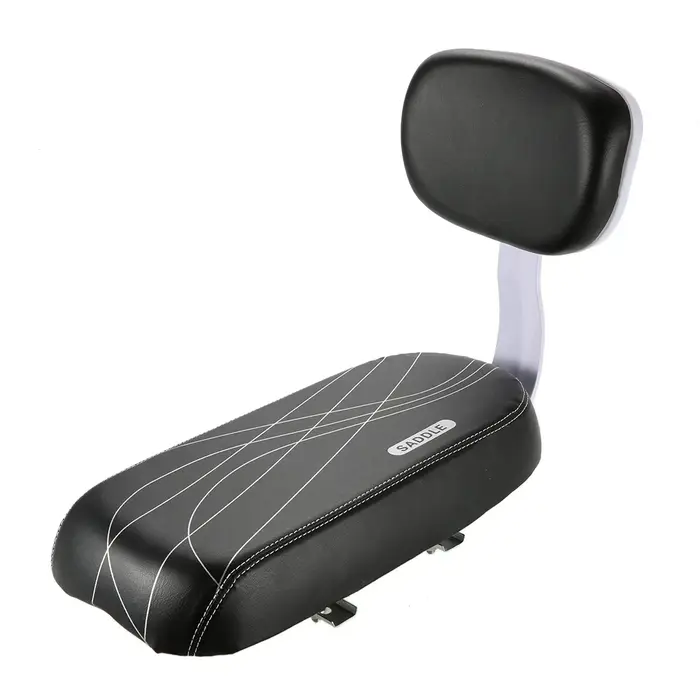 Selle arrière de vélo en cuir PU souple pour enfant