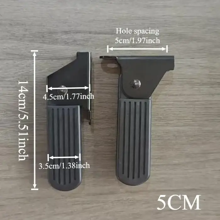 1 paire de pédales avant pliables pour vélo électrique Yadi Aima Harley U1, pédales de cyclisme légè