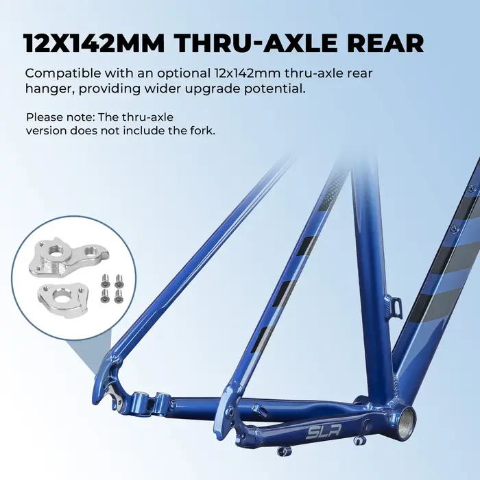 BOLANY cadre de vélo de route câble interne routage frein à disque Compatible 10x135mm