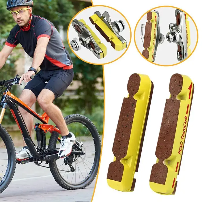 Plaquettes de frein pour vélo de route en carbone