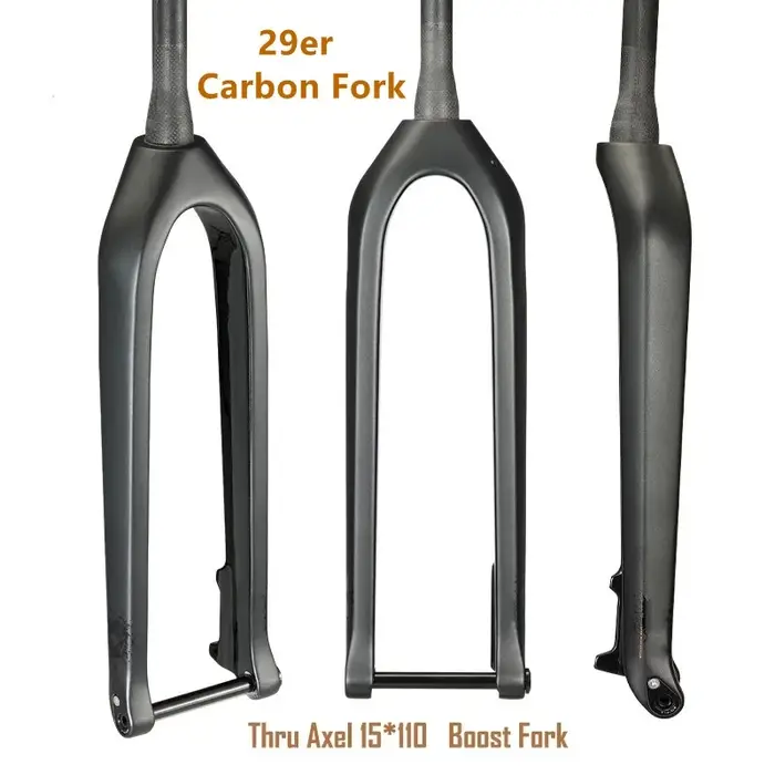 Boost-Fourche de Descente VTT 29er en Carbone Rigide