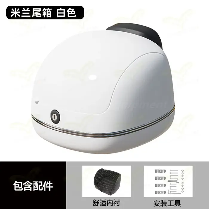 Coffre de rangement arrière universel pour moto et scooter électrique, grande capacité, pour Honda 125 탑박스