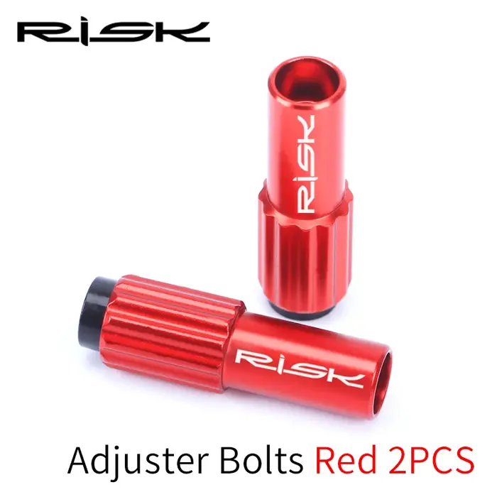 2 pièces/paquet risque 4mm vélo de route de montagne vélo câble en ligne adaptateur de réglage vis b