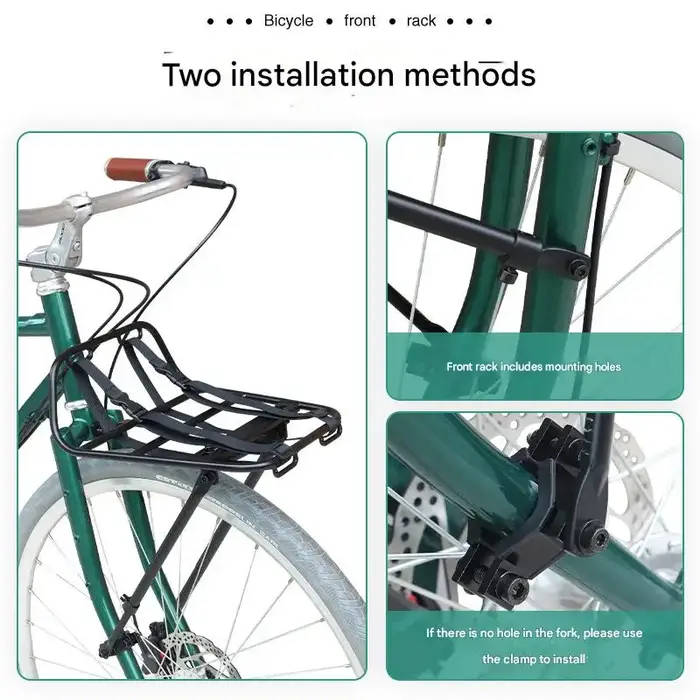 Porte-bagages avant de vélo 24-29 pouces