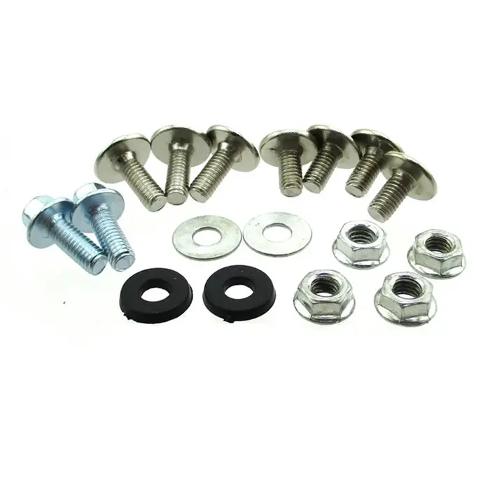 Jeu de vis de carénage XLChain pour Pit Bike CRF110 boulons de panneau en plastique pour carénage moto dirt bike complet et robuste