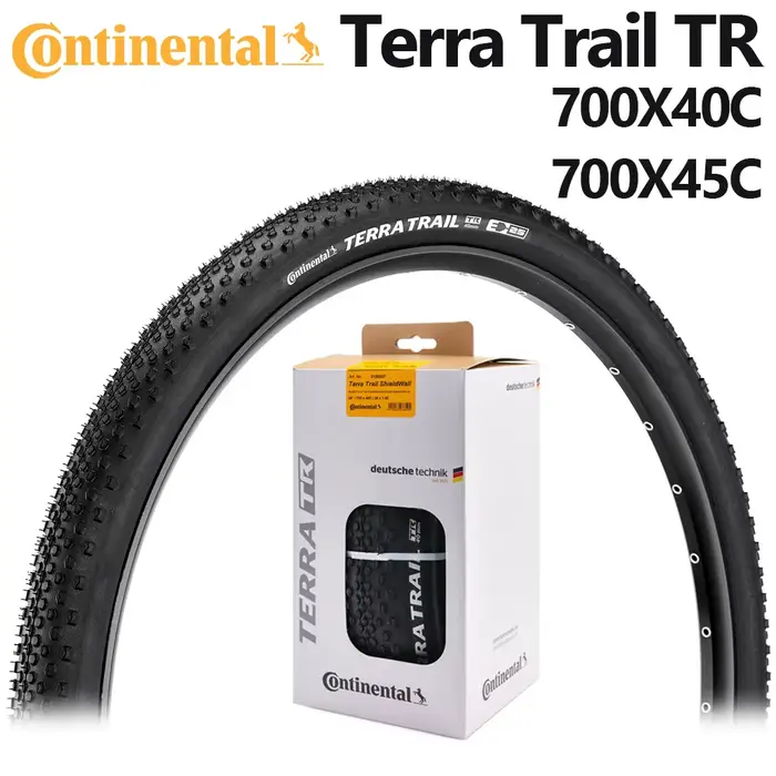 Continental Terra Trail ProTection 28 "pneu de pneu pliant Cyclocross gravier 700x35/40/45c vélo de