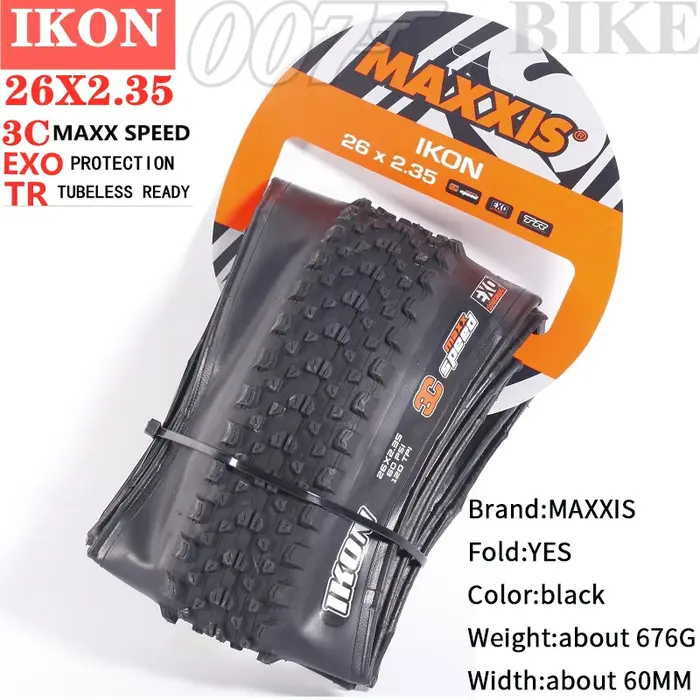 Les pneus de VTT Maxxis IKON26/27.5/29X2.2 2.0 2.35 sont un pneu XC polyvalent conçu pour effectuer dans une large gamme de conditions