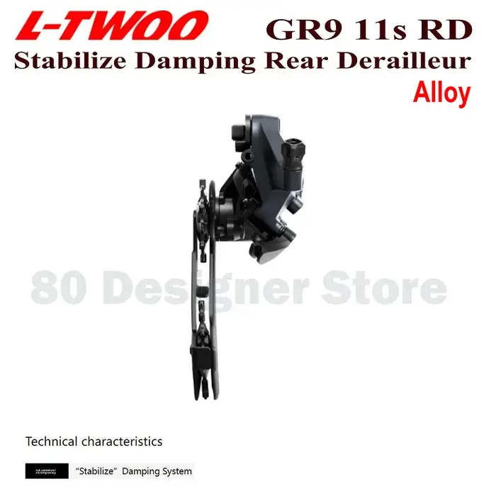 LTWOO hydraulique 11s GR9 1X11 vitesse gravier vélo GR9 dérailleur arrière GR9 1x11S