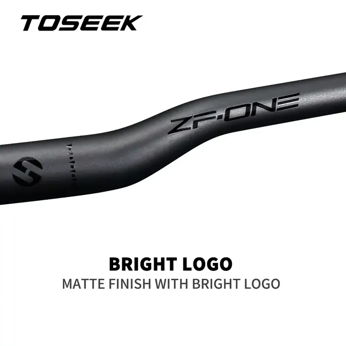 TOSEEK ZF-ONE vtt guidon de vélo en carbone guidon 31.8*580-720/740/760mm guidon noir mat pour acces