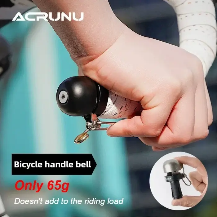 Sonnette d'alarme de vélo en alliage d'aluminium
