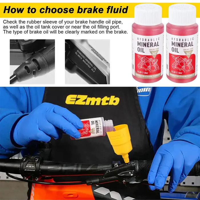 Kit de purge d'huile de frein de vélo