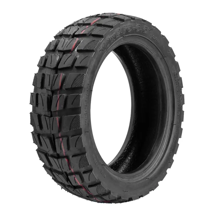 Pneu tout-terrain sans chambre à air 10*2.75-6.5, pneu tubeless résistant à l'usure de 10 pouces pou