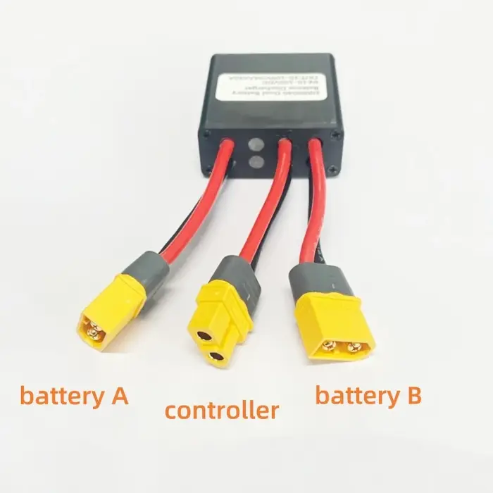 Convertisseur de décharge double batterie