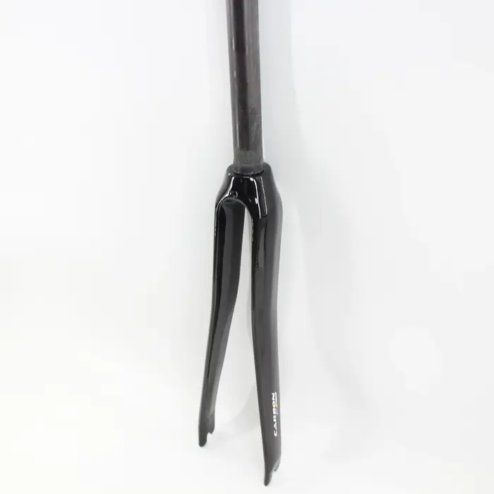 Fourche avant entièrement en fibre de carbone 3K pour vélo de route