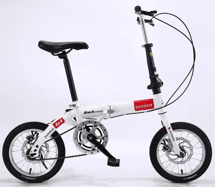 Vélo pliant de 14 pouces pour adultes, vélo de transport super léger, vélo pliant pour le cyclisme d