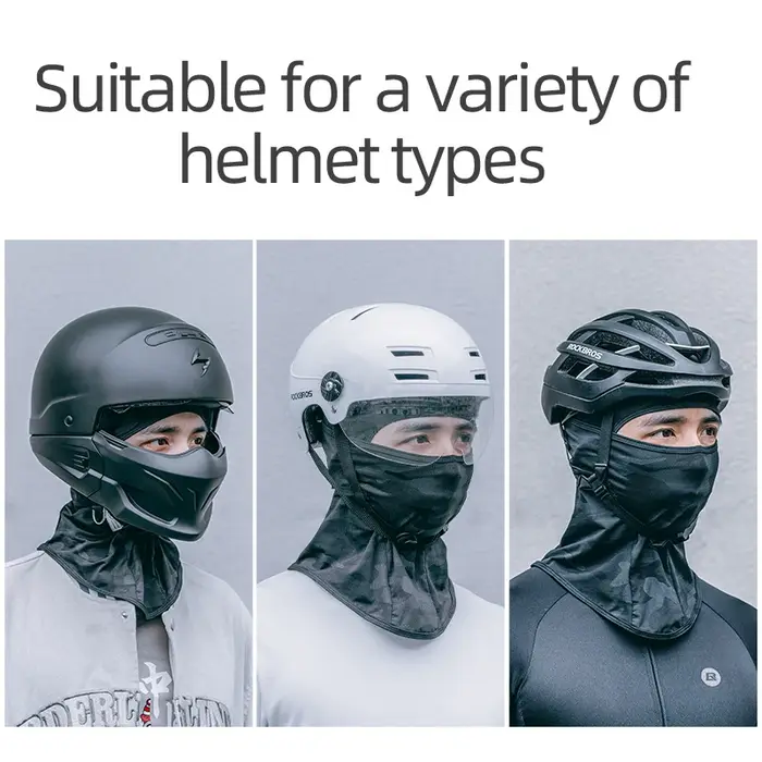 ROCKBROS printemps été cyclisme masque UV Protection solaire