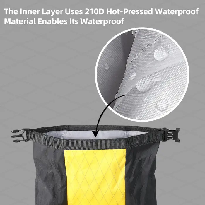 Bal inowalk-Sac de fourche de vélo amélioré à dégagement rapide avec doublure imperméable