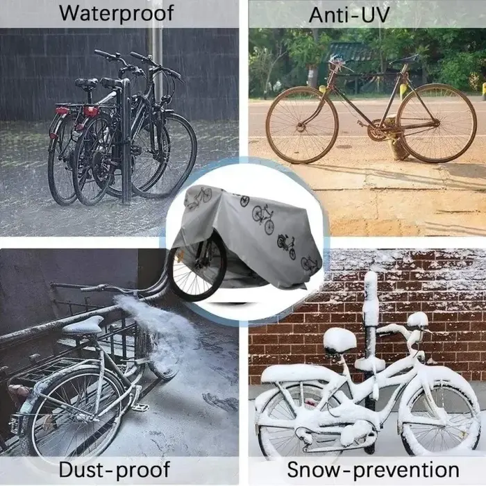Couverture de vélo imperméable et imperméable