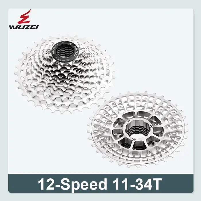 WEI-Roue libre ultralégère pour vélo de route, Cassette de vélo, Volant d'inertie 12 vitesses, Pigno