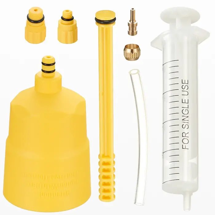 Huile de frein pour vélo, 60 ml/2 oz, fluide d'étanchéité pour tubes de VTT, lubrifiant minéral, hui