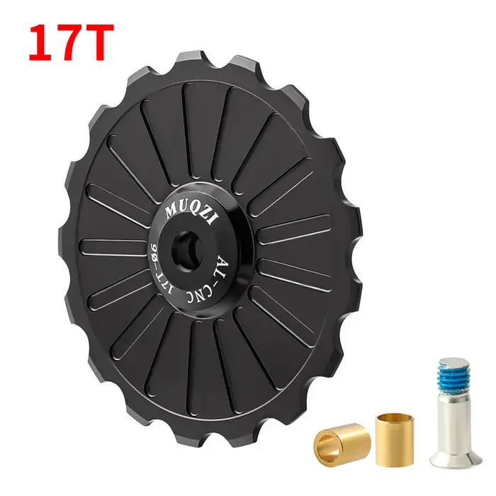 MUQZI roulement en céramique roue Jockey 11T 12T 13T 14T 15T 16T 17T vtt vélo de route dérailleur arrière poulies ultralégères