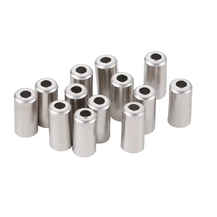 100 pièces 5*10mm vélo VTT manette de vitesse cordon fin couvre ligne de frein capuchon câble boucho