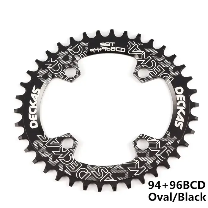 DECKAS 94 + 96BCD plateau simple 32T/34T/36T/38T/40T/42T vtt vélo de montagne couronne ovale ronde 9