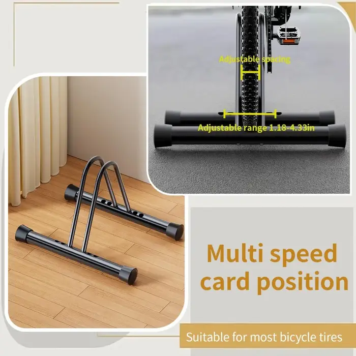 Support de rangement pour vélo sur pied