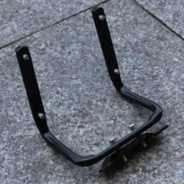 Support de montage de porte-bidon en alliage d'aluminium double support de bouteille pour selle de vélo de route montagne et ville noir rouge