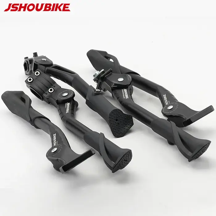 JSHOUBKE jambes de vélo réglables courtes épaissies en alliage d'aluminium E-bike stable durable