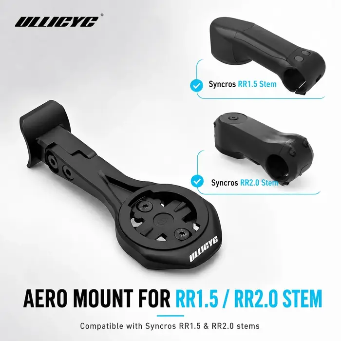 Support d'ordinateur de vélo pour SCOTT SYNCROS ADDICT RR IC RR1.5/RR2.0 STEM pour Garmin1050 Wahoo Giant GPS Bryton en alliage d'aluminium