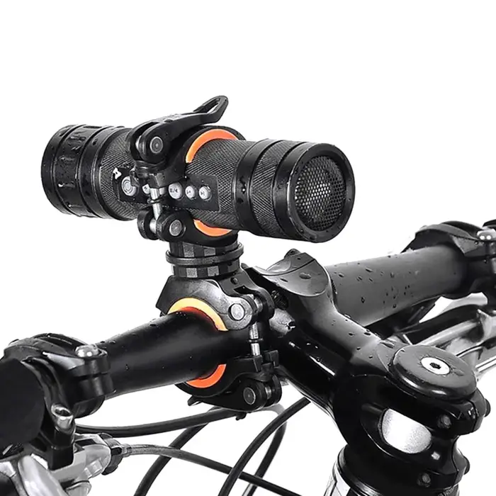 Support de lumière de vélo multifonctionnel rotatif à 360 degrés
