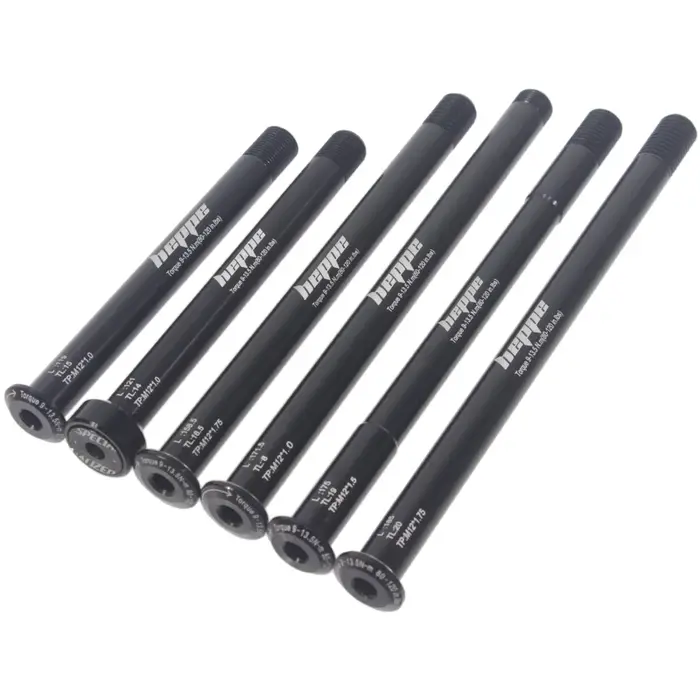 Brochettes d'essieu traversant de vélo de route de montagne HEPPE M12 M15 arbre de fourche avant moy