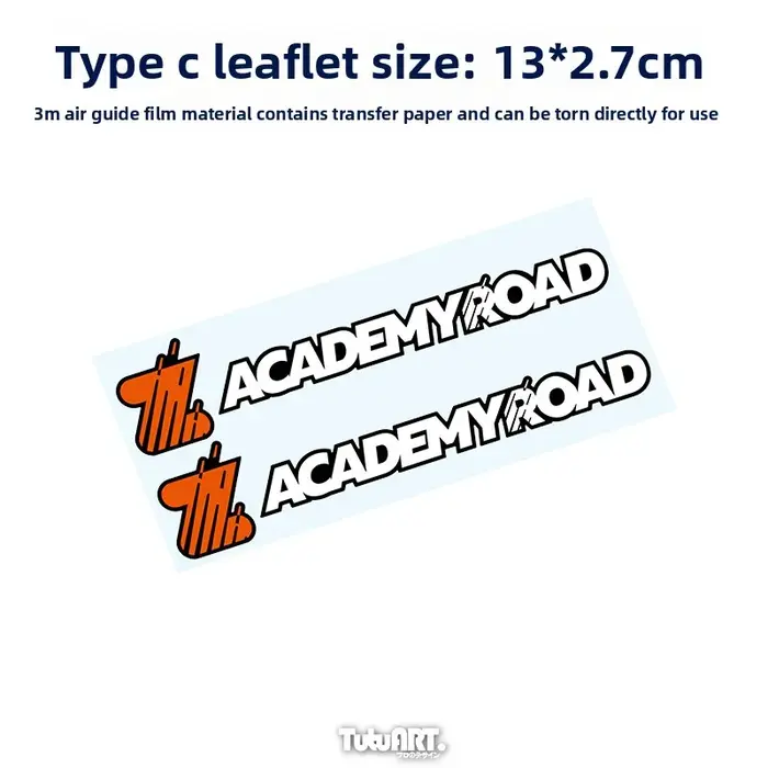 Autocollants de vélo Zwift Academyroad pour cadre de vélo, tube supérieur, autocollants de cyclisme 