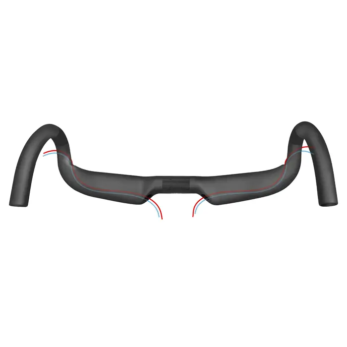 Guidon de vélo de route en carbone 400/420/440 mm